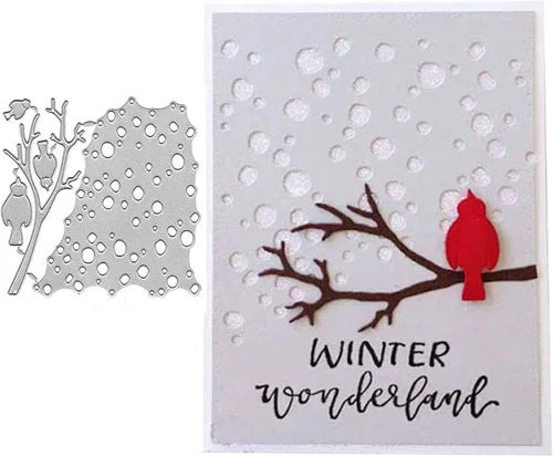 Miniatura 22 de Plantillas de corte de metal para Navidad DIY, plantilla de estampado en relieve para álbum de recortes, creación de tarjetas, molde para álbum