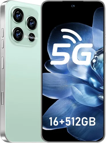 Miniatura 8 de JQAKP Teléfono 16PM 5G, teléfono celular desbloqueado 16 GB+512 GB/pantalla HD de 6.99 pulgadas, cámara de 68 MP+108 MP/7000 mAh, tarjeta SIM