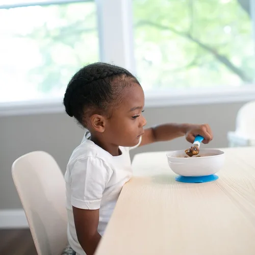 Miniatura 4 de Dr. Brown's Tazones de succión fuertes antideslizantes para bebés y niños pequeños, alimentación LED para bebés, paquete de 2, sin BPA, 4 meses