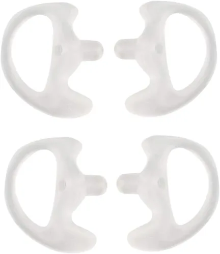 Miniatura 8 de Reemplazo de auriculares Earmold para kits de audio de tubo de bobina acústica de aire para radio de dos vías Motorola Kenwood
