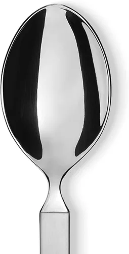 Miniatura 2 de Alessi Cuchara de mesa "Dry" de 7-1/2 pulgadas con mango satinado, juego de 6