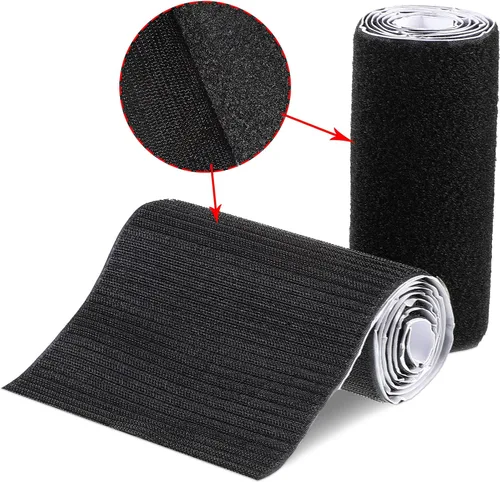 Waydress Cinta adhesiva de nailon de doble cara de 6 pulgadas de ancho para sofá, cojines, alfombras, tela de costura, proyectos de bricolaje