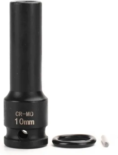 Miniatura 3 de FLZOSPER Toma de impacto de 6 puntos de 1/2 pulgada x 0.394 in de profundidad, 42 CR-MO