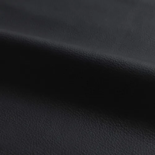 Miniatura 8 de DUHOME Taburete de tocador de cuero PU taburete de maquillaje silla de tocador altura ajustable taburete giratorio redondo otomano negro