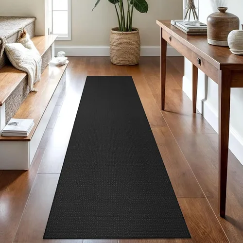 Miniatura 81 de IOHOUZE Alfombra de Área Lavable 4x6 Antideslizante con Respaldo de Goma Alfombras Tejidas para Entrada Interior Alfombras de Dormitorio Alfombra