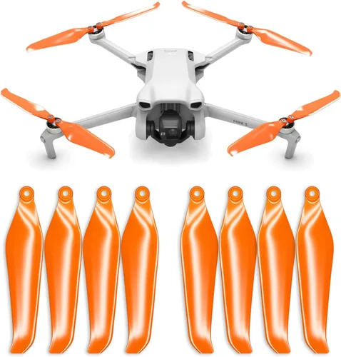 Miniatura 9 de Hélices sigilosas Master Airscrew para DJI Mini 3 - Negro, juego de 4 hélices