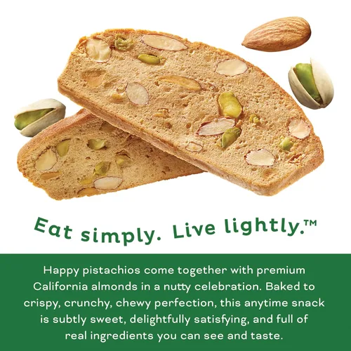 Miniatura 3 de Nonni's Pistachio Almond Thins (18 galletas - 6 paquetes de 3)