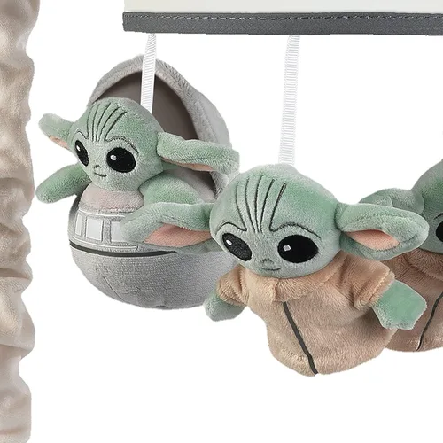 Miniatura 2 de Lambs & Ivy Star Wars El Niño/Baby Yoda Móvil Musical para Cuna de Bebé, Juguete Tranquilizador Star Wars Grogu