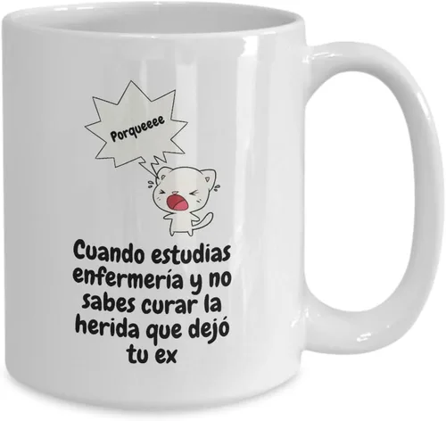 Miniatura 2 de Enfermera Estudiante de Enfermeria Se Habla en Español Dimelo en Espanol LatinPride Mug Sopa de letras en Español Vanidades en Espanol