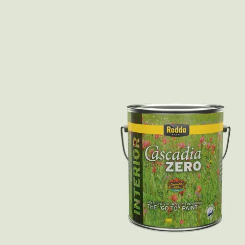 Miniatura 28 de Rodda Paint CASCADIA XL Pintura e imprimación satinada exterior en uno, cuarto de galón, Aquafir