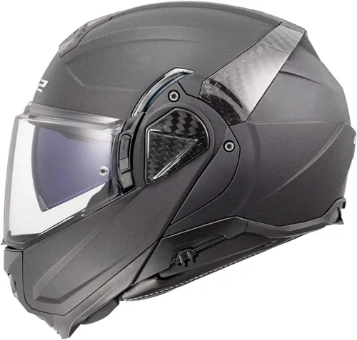 Miniatura 3 de Cascos LS2 Advant II - Casco modular para motocicleta con protector solar (Gris hormigón mate - Talla L)