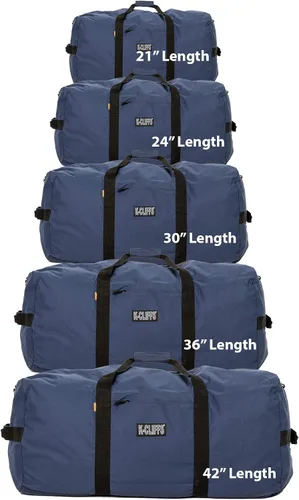 Miniatura 8 de Bolso de tela para viajes, resistente, deportivo, para conjunto de batería, equipo pesado, para portaequipajes