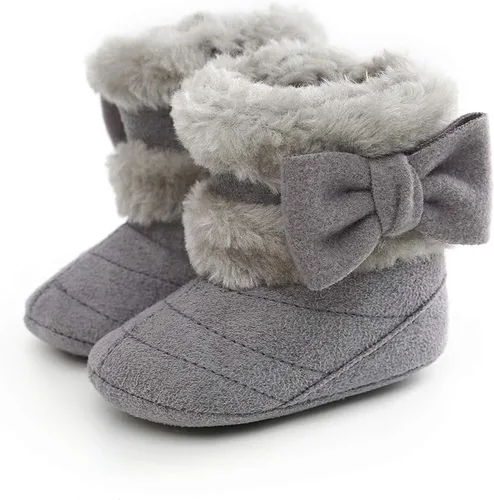 Miniatura 3 de COSANKIM Botas para bebés recién nacidos suela antideslizante suave botas cálidas de invierno para nieve zapatos precaminantes Nieve