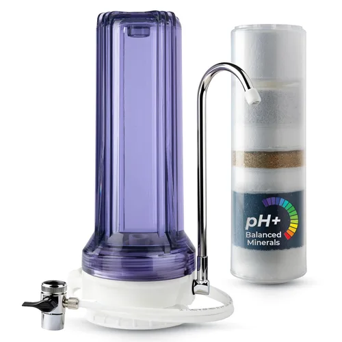 Miniatura 7 de iSpring FC15 Cartucho de filtro de agua de bloque de carbono CTO de repuesto de 5 micrones y 10 pulgadas para sistema de filtración RO de ósmosis