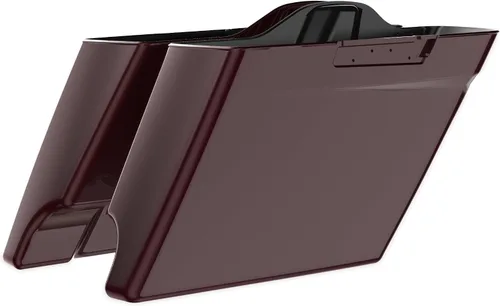 Miniatura 81 de Alforjas extendidas para Harley Touring Street Glide, Electra Glide, Road Glide 2014-2023 (whisky ámbar)