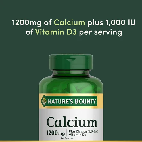 Miniatura 3 de Calcio 0,04 oz de Nature’s Bounty. Plus Vitamina D3., AUS-060, 1, 1