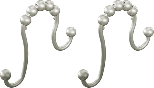 Miniatura 11 de Moen SR2201OWB - Anillos para cortina de ducha (paquete de 12), color bronce