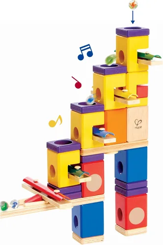 Miniatura 2 de Galardonada construcción de mármol de madera Hape Quadrilla - Music Motion