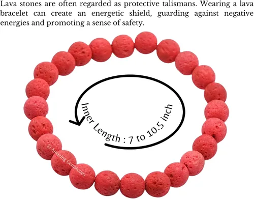 Miniatura 568 de Amazing Gemstone Crystal Bracelet for Women Men's Gifts - Protection Healing Crystal Bracelet - 8mm Gemstone Beaded Stretchable Bracelet Pulseras