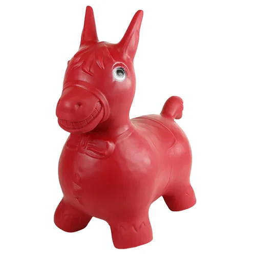 Miniatura 2 de Togu Caballo de equilibrio inflable pediátrico para entrenamiento de equilibrio, mejora de la coordinación y fuerza de construcción. Bonito el Rojo