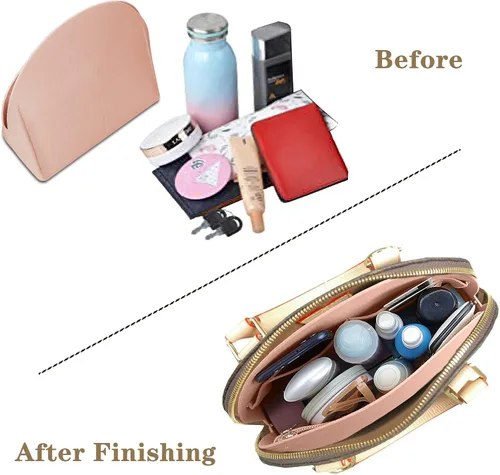 Miniatura 2 de MISIXILE Alma BB PM - Bolsa de fieltro organizadora para mujer, se adapta a Alma BB PM Insert (BB, rosa)