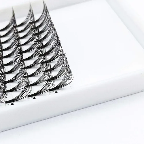 Miniatura 2 de Pestañas postizas individuales de 0.003 in de grosor de 0.003 in, rizo C, suaves y ligeras, volumen dramático, extensiones de pestañas disponibles
