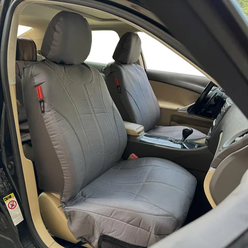 Miniatura 2 de Fundas de asiento de lona de algodón de alta calidad para camionetas, automóviles, SUV, Toyota, Tacoma, Ford, F150, Jeep Wrangler, JK, Chevy