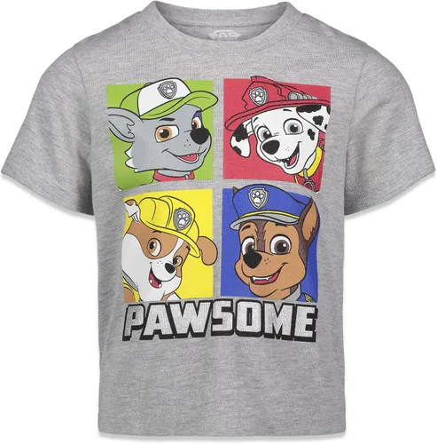 Miniatura 3 de Paw Patrol Rocky Rubble Marshall 2 Pack T-Shirts Toddler to Big Kid
