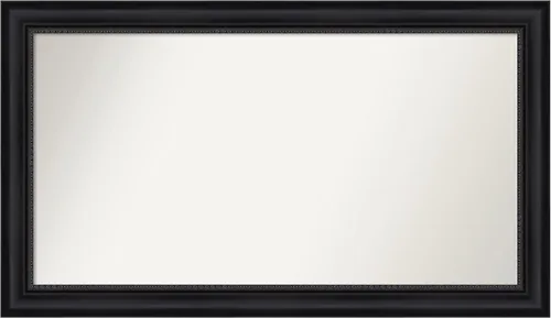 Miniatura 329 de Amanti Art Espejo personalizado, espejo de baño negro Astor, espejo de pared o espejo de tocador de baño sobre el fregadero (25 x 25 pulgadas)
