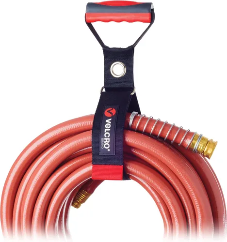 Velcro Brand Correa de transporte resistente con asa | Soporta 100 libras | Almacenamiento de cable de extensión, fácil de transportar o colgar