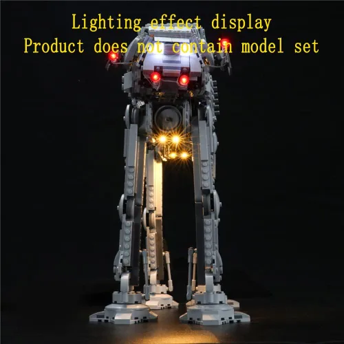 Miniatura 6 de GEAMENT Kit de luces LED versión 2020 compatible con modelos de construcción Lego 75288 at-at (versión 2020) (juego de modelos no incluidos)