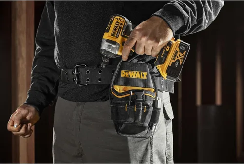 Miniatura 3 de DEWALT Funda de taladro para cinturón de herramientas, duradera, fácil acceso a herramientas (DWST540502)
