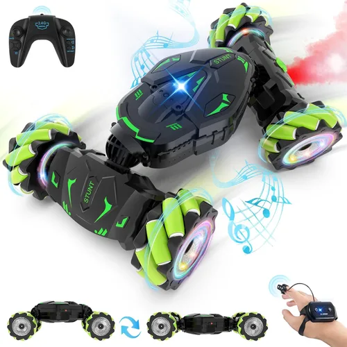 Miniatura 12 de Pristar Autos de control remoto con detección de gestos, el mejor regalo para niños de 6 a 12 años, 2.4 GHz, control remoto, juguetes para niños