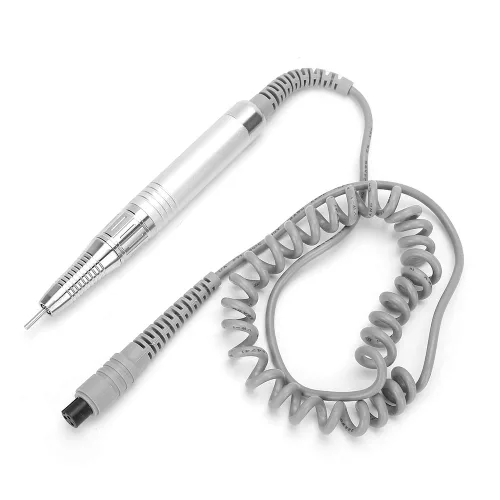 Taladro de uñas eléctrico de 35000 RPM, herramientas de pulido de arte de uñas con vástago de mano, kit de taladro profesional para lima de uñas,