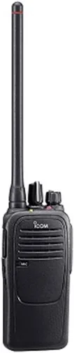 Miniatura 2 de Icom IC-F1000 01 5 vatios 16 canales VHF 136-174mhz radio bidireccional con cargador kit completo