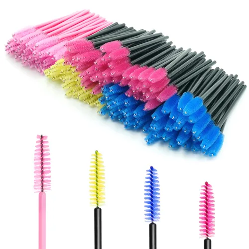 Miniatura 2 de 200 cepillos desechables para pestañas para extensión de pestañas, varitas de maquillaje para cejas para suministros de extensión de pestañas