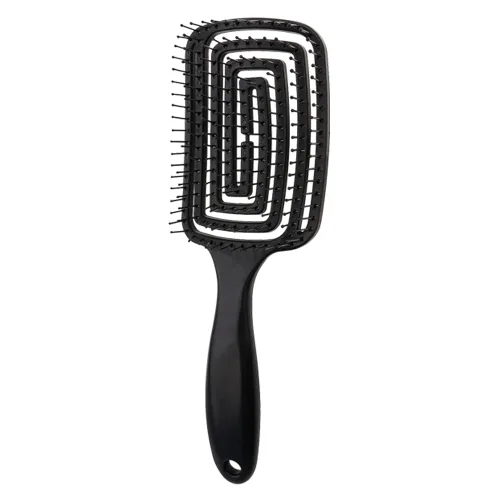 Cepillo para desenredar en seco para cabello fino, grueso y rizado, cepillo de pelo curvado y ventilado para mujeres, hombres o niños, secado más