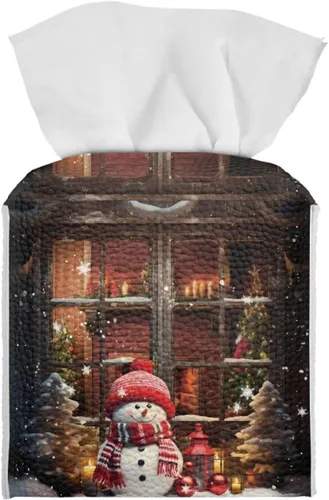Miniatura 34 de Gomyblomy Juego de caja de pañuelos de cuero sintético con teclado de piano de gato negro, caja de pañuelos plegable impermeable con cinturón