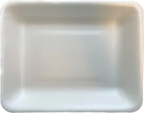 Miniatura 2 de Crafts - Bandejas de espuma, bandeja de espuma blanca para carne, bandejas de mezcla de pintura y tinta, bandeja de alimentos, bandejas de impresión