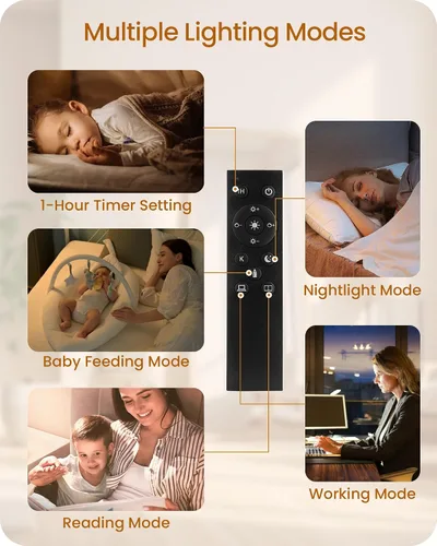 Miniatura 8 de Lámpara de pie regulable para sala de estar con control remoto e interruptor de pie, lámpara de pie de esquina, lámpara alta de pie moderna, Blanco