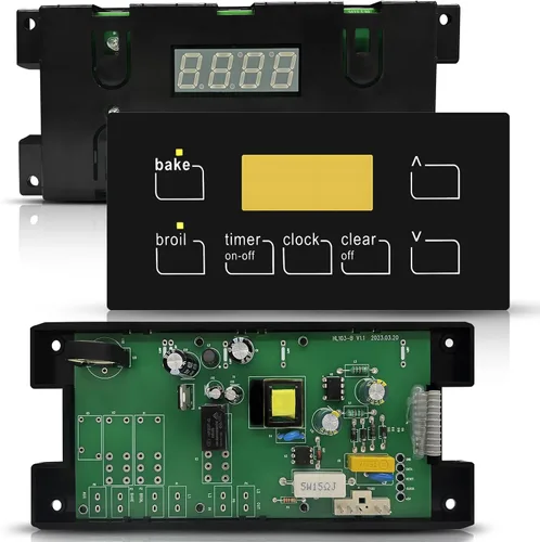 Miniatura 9 de 316455410 Placa de control del horno de la gama para Electrolux Kenmore, Gas Range 7 Botón Control Board Clock 5304518661 316222800