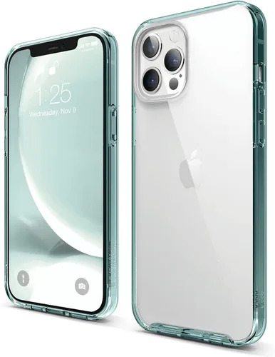 Miniatura 10 de elago Funda híbrida transparente compatible con iPhone 12 Pro Max de 6.7 pulgadas (negro) - Funda protectora a prueba de golpes