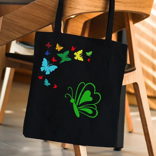Miniatura 2 de 12 piezas de plantilla de mariposa reutilizable, plantilla de mariposa voladora de plástico, plantillas de primavera de la naturaleza para pintar