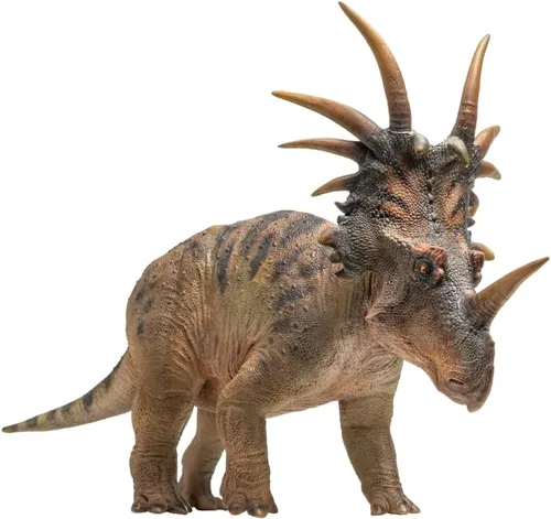 Miniatura 18 de PNSO Modelos de dinosaurios prehistóricos (41 Perez The Machairoceratops)