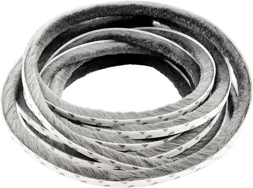 Miniatura 10 de T&B - Burlete auto adhesivo para ventanas y puertas de 9.52 mm x 9.52 mm (3/8 x 3/8 pulgadas). Gris