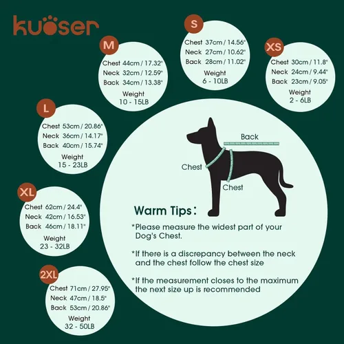 Miniatura 3 de Kuoser Suéter de Navidad para perro, suéteres de Navidad suaves y cálidos para perros pequeños, medianos y grandes, niño niña, suéter cómodo