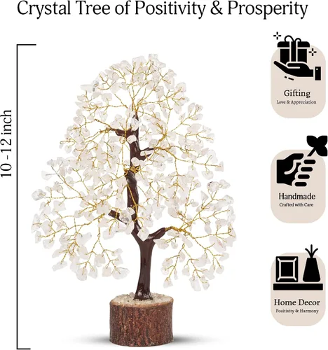 Miniatura 2 de YATSKIA Árbol de amatista - Árbol de cristal - Decoración de cristales de Feng Shui - Decoración púrpura - Cristales espirituales - Meditación