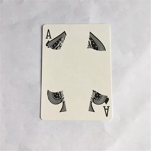 Miniatura 3 de ZQION Split Ace of Spades Trucos de magia de cerca Street Stage Tarjetas mágicas Gimmick Mago Props Card Magic Mentalism