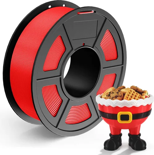 Miniatura 16 de TECBEARS Paquete de filamentos de ácido poliláctico (PLA), 8.82 oz/carrete, 16 colores, 8.8 lbs en total, Amarillo