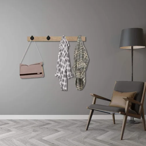 Miniatura 5 de Ganchos para toallas de pared, ganchos de baño, color negro mate, ganchos para abrigos, SUS 304, acero inoxidable, resistente, colgador de puerta